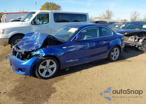 2012 BMW 128I z USA, uszkodzony, nr VIN WBAUP7C53CVP23164